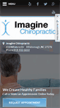 Mobile Screenshot of imaginechironc.com